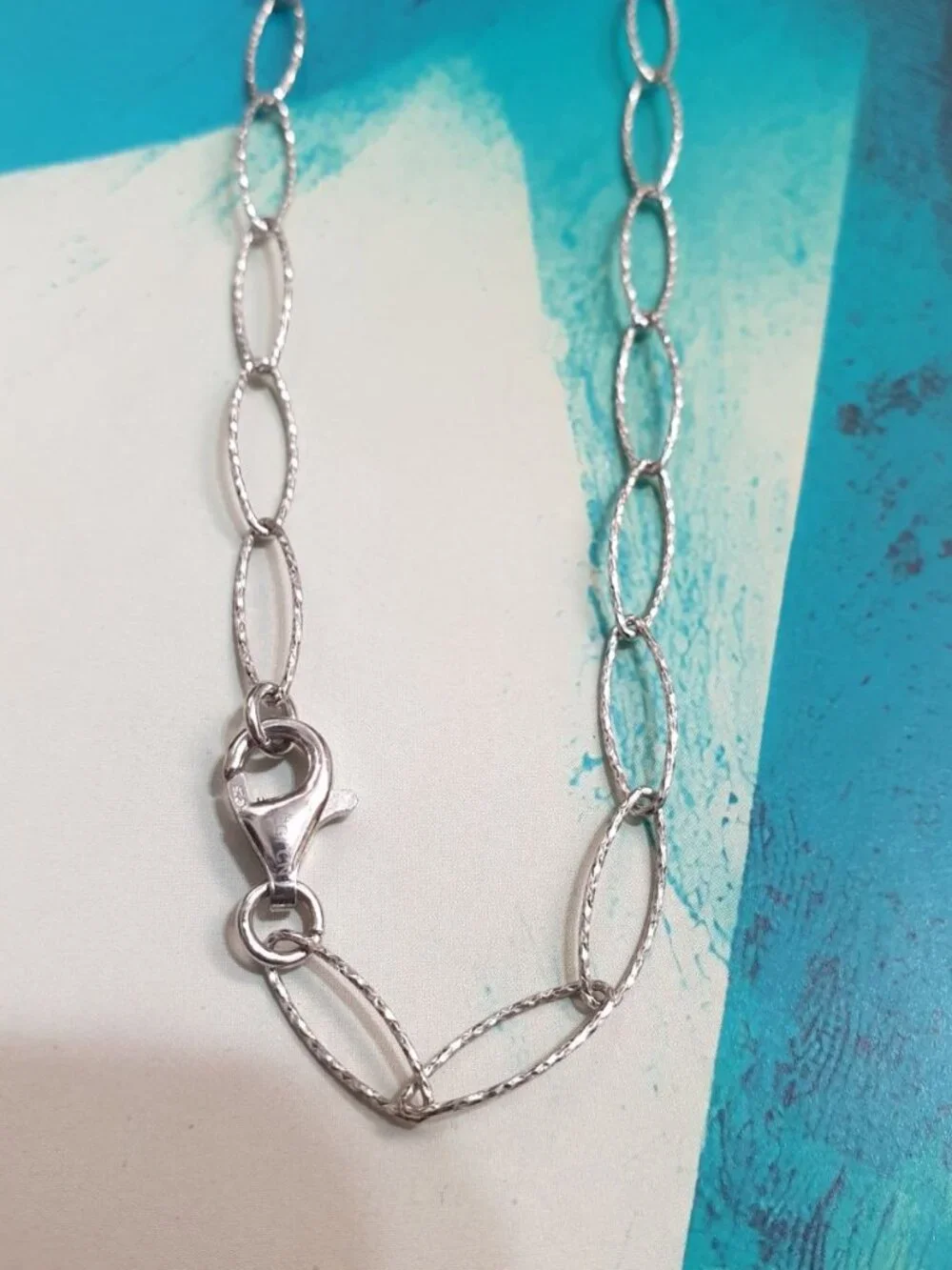 Stars With Teardrop Pearls Sterling Silver Necklace Classic Women Jewelry Gift